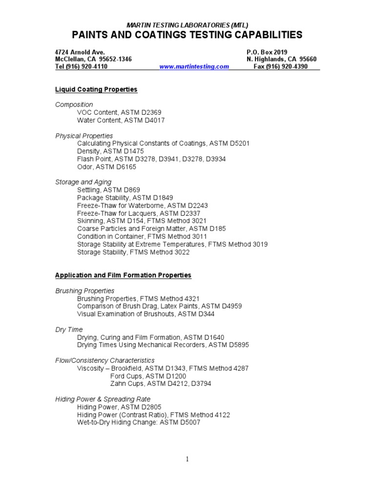 astm d4017